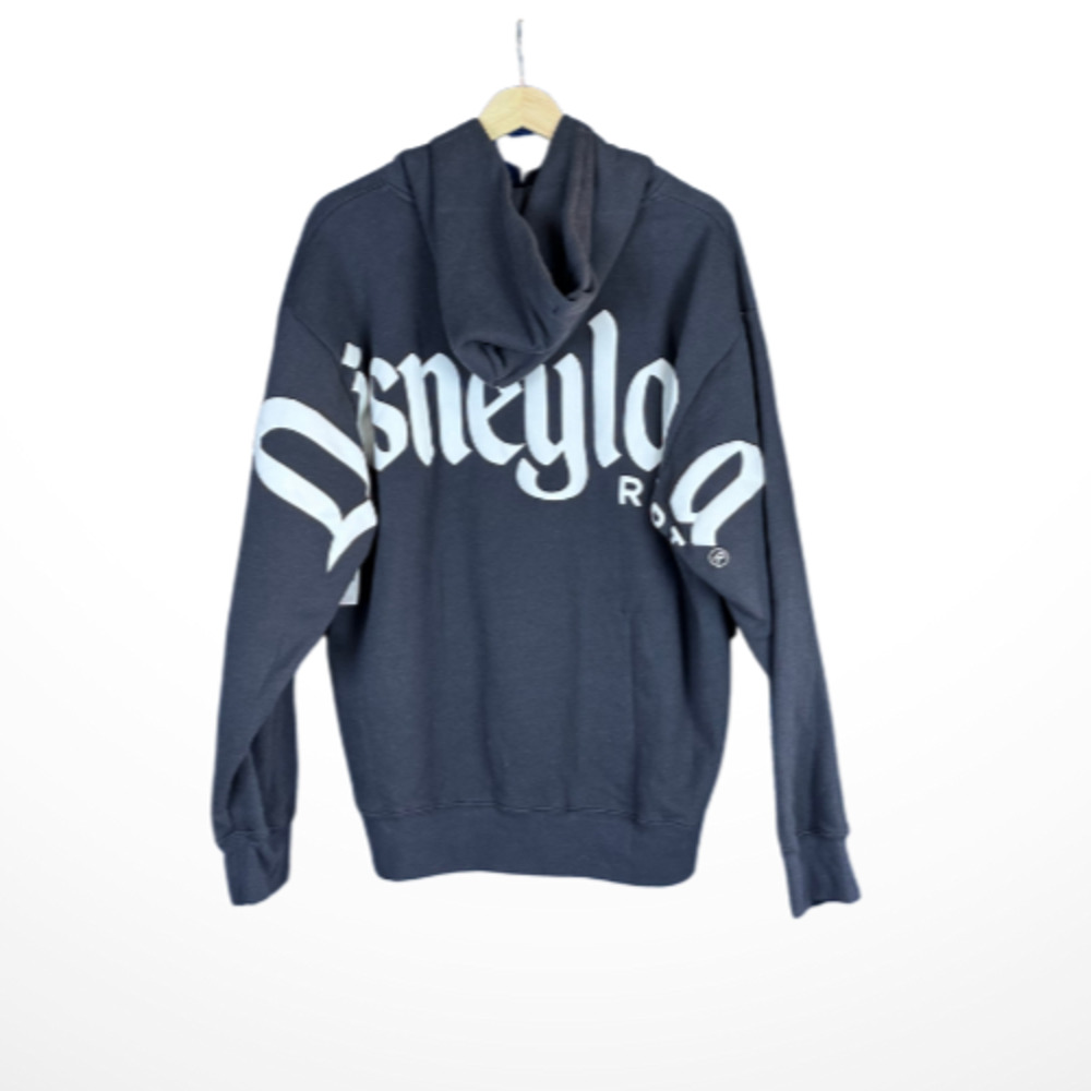 NWT Disneyland Resort SPIRIT JSERSEY Hoodie sz Medium Black Play In The Park - Picture 1 of 8